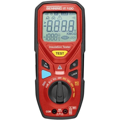 Isolations-/Widerstandsmessgerät IT 100 600 V 300 kΩ-20 GΩ BENNIN...