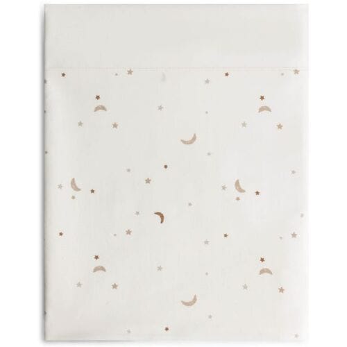 Prénatal wieglaken Ster en Maan Ivory White unisex
