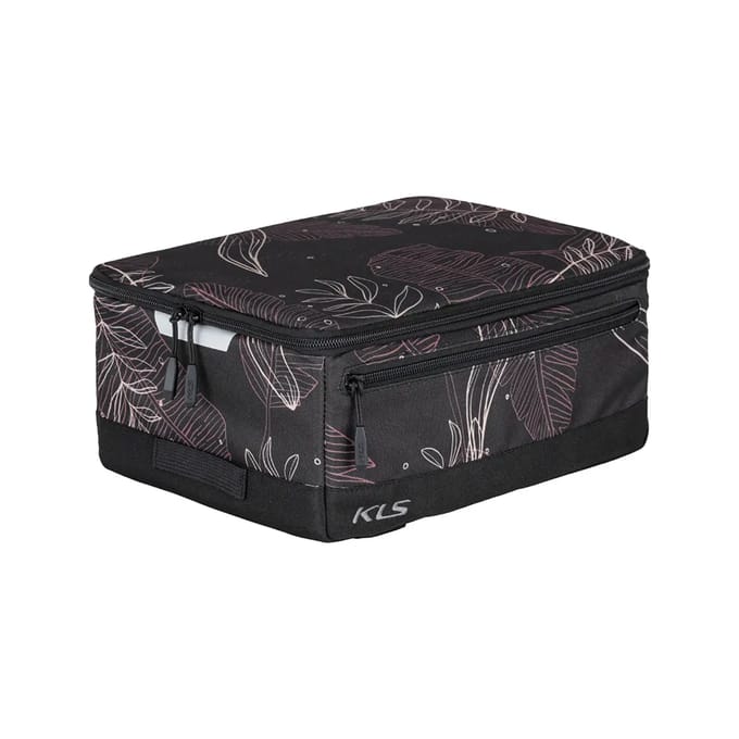 KLS Space City Flowers Fietstas - 10L - Zwart