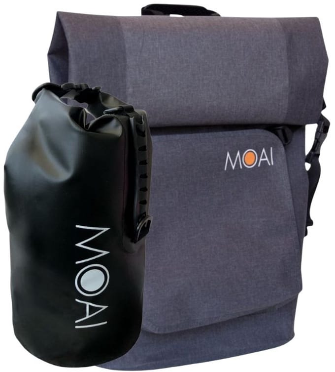 Moai Waterdichte Tassenset – Dry Backpack Traveller & 10L Dry Bag –