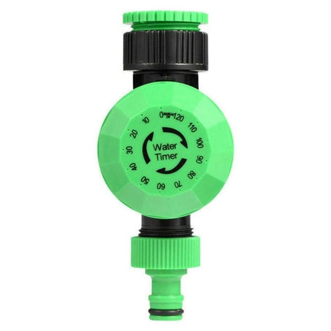 2 uur mechanische bewateringstimer automatische tuinirrigatiesysteemcontroller groen