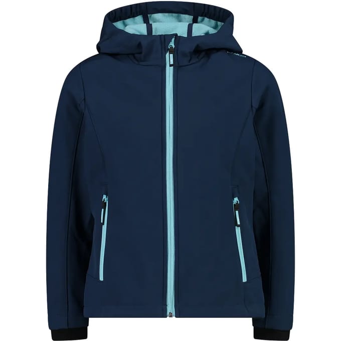 Meisjes windjack met vaste capuchon CMP