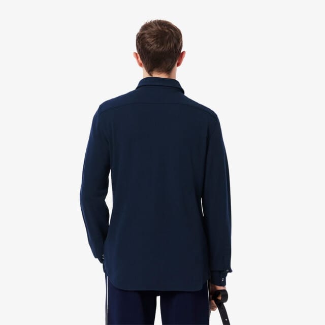 slim fit vrijetijdsoverhemd van puur katoen
