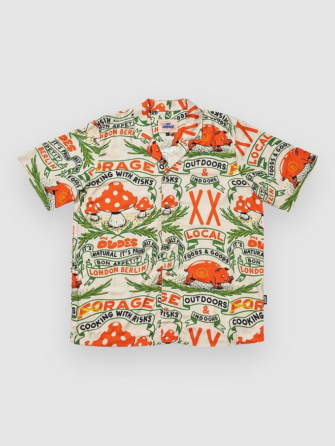 The Dudes Cooking With Risks Hawaiian Shirt patroon