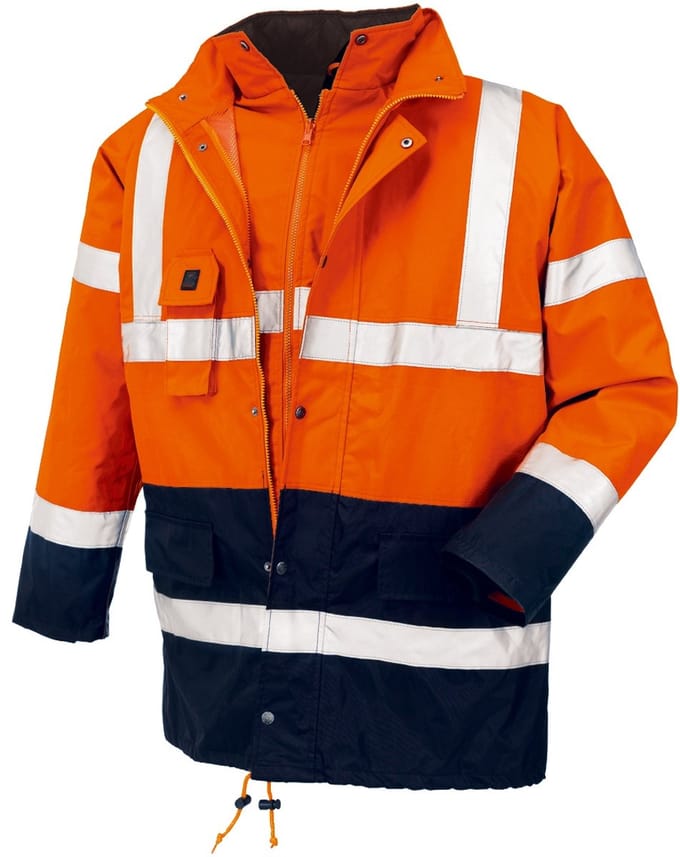 Werkjas Calgary- veiligheidsjas oranje maat M