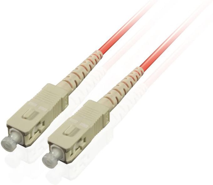 MUSIC STORE LWL Madi kabel 2m SC-Jumper Twinkabel 50/125 - Glasvezelkabel