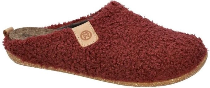 Rohde -Dames - roze donker - pantoffels - maat 37