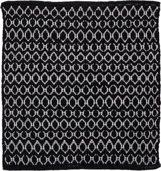 Sealskin -  Boho Badmat 60x60 cm - Polyester  / Katoen -  Zwart