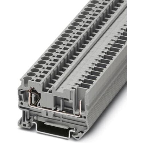 Phoenix Contact 3042719 Doorgangsklem 6.2 mm Spanveer Grijs 50 stuk(s)