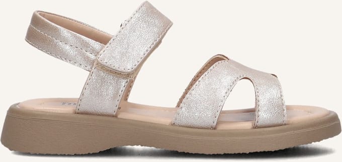 Ton & Ton Meisjes Platte sandalen - Silya - Goud - Leatherlook - - Maat 29