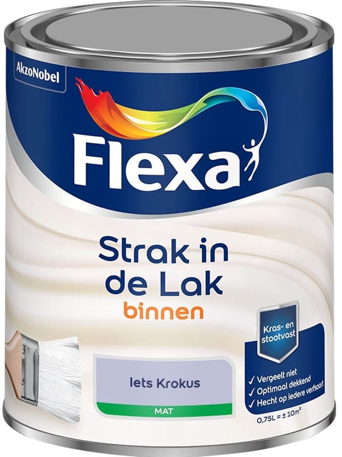 Flexa - Strak In De Lak Binnenlak Mat - Iets Krokus - Mengverf - 750 Ml
