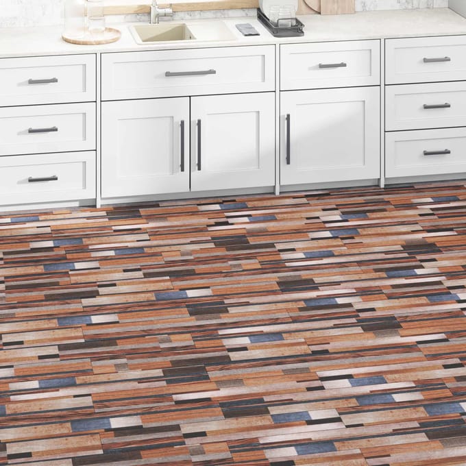 vidaXL - Vloerplanken - Meerkleurig - 5,02 - m² - 36 - st - PVC