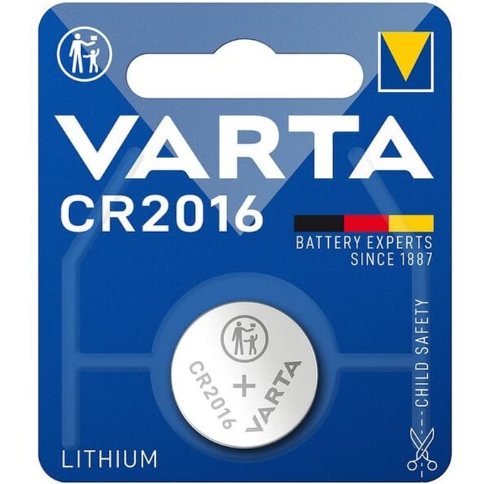 Varta Knoopcel Batterij - Cr 2016 - Lithium Professioneel - 3 Volt