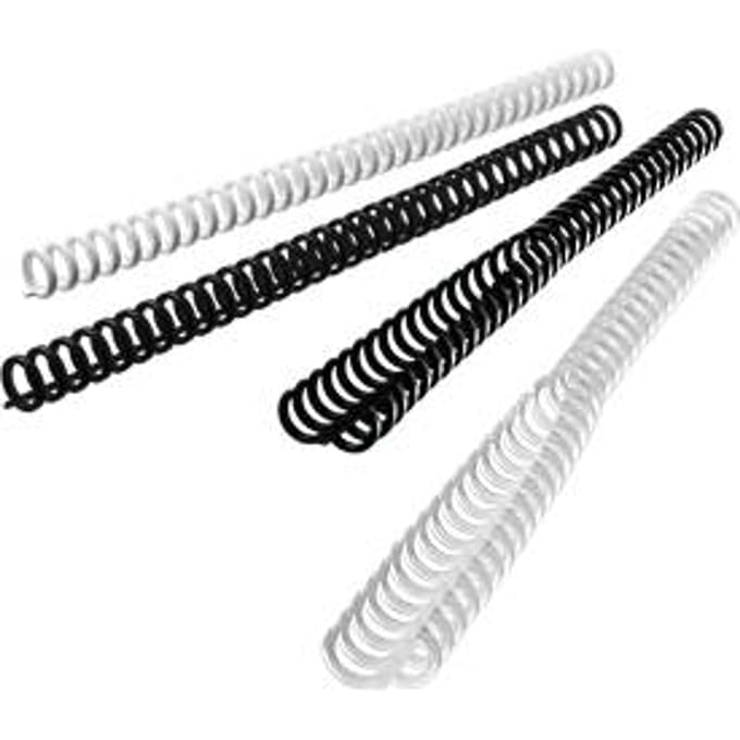 GBC® Click-inbindruggen ibico, transparant, 8 mm, 50 stuks