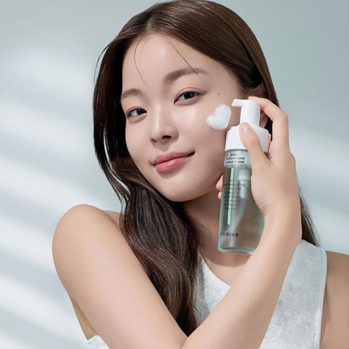 [VIND] PDRN Cica Exosome Bubble Toner 150ml white