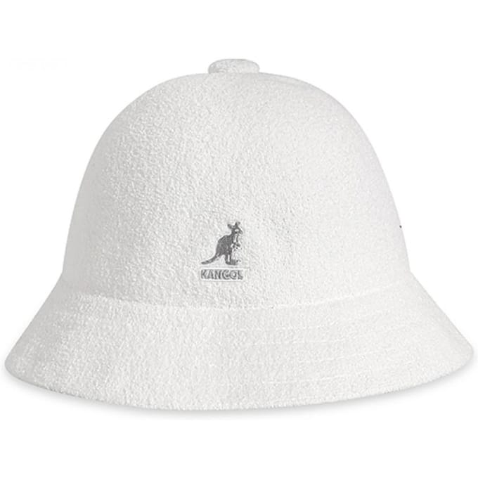 Kangol 0397bc Witte Bermuda Casual Bucket Hat 0397BC WHITE (M) white