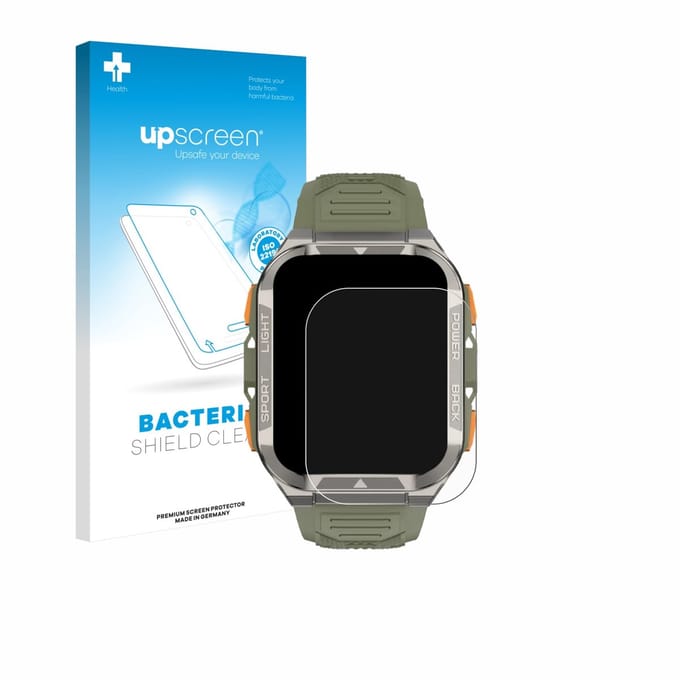 upscreen - Screenprotector voor Blackview W80 Pro 1,91" - Folie Beschermfolie transparant antibacterieel
