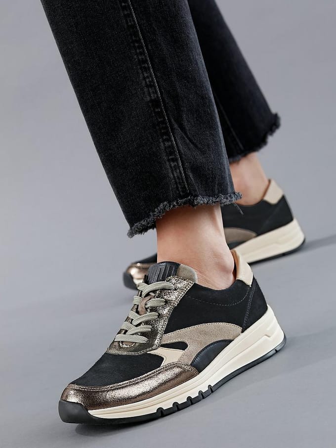 Sneakers April Van Waldläufer zwart