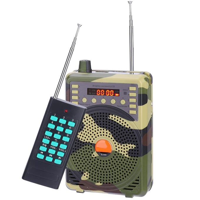 Draagbare Elektronische Vogelroeper Jacht Lokroepen MP3 Luidspreker Afstandsbediening Kit