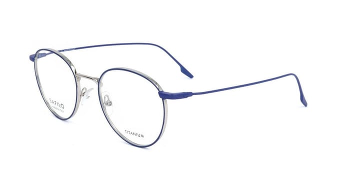 Safilo LINEA T 09 Matte blue palladium 51/21/145 MAN Brilmonturen