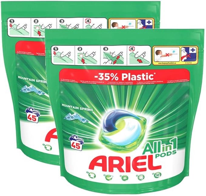 Ariel Allin1 Pods Regular Wasmiddel - 90 stuks