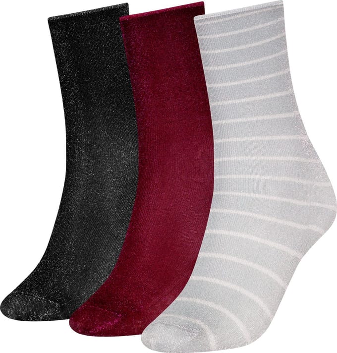 Tommy Hilfiger - Geschenkdoos met Klassieke Sokken voor Dames - 3 pack - One size