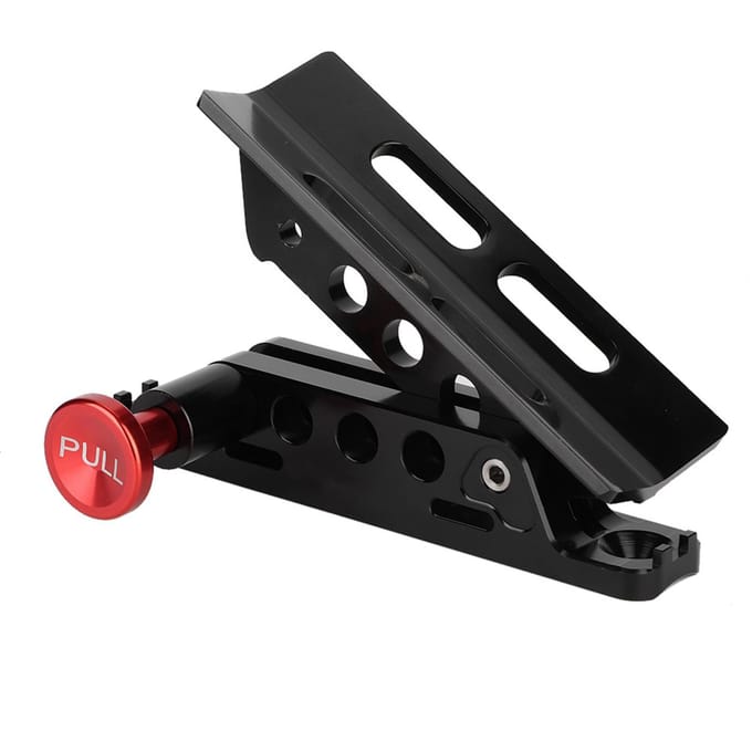 Auto Gemodificeerde Aluminiumlegering Verstelbare Brandblusser Montagebeugel Geschikt Voor Wrangler black