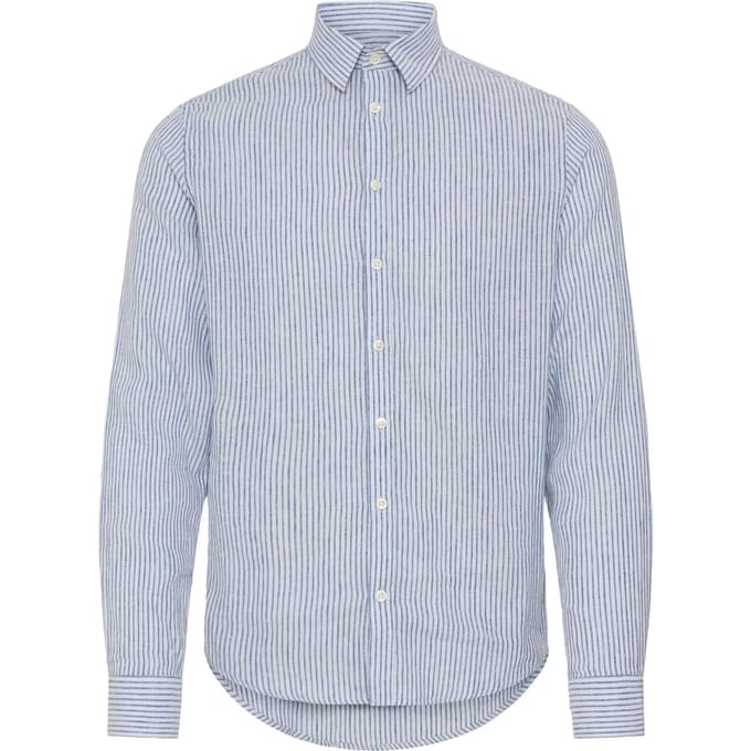 Linnen overhemd met lange mouwen Casual Friday CFEstrup Mix