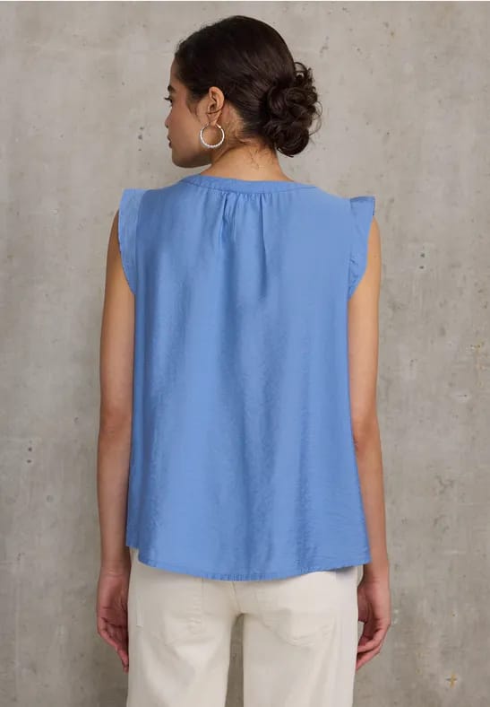 Blousetop met ruches