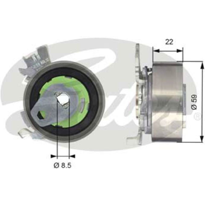 Tandriempoelie GATES T43060