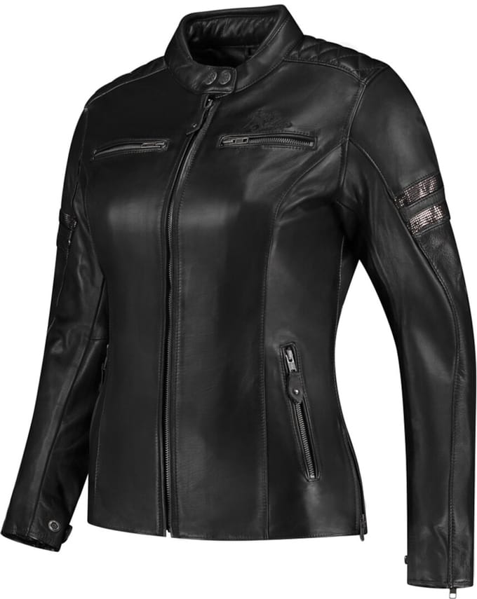 Leren motorjack voor vrouwen Rusty Stitches Jack Joyce V2