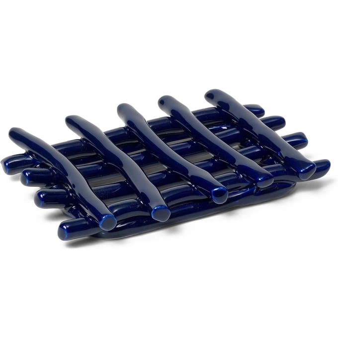 Ferm Living Ceramic Zeepbakje - blauw