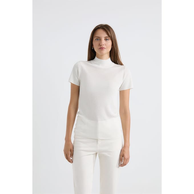 Josephine & Co Senna Sweater Lurex Off White Taglia: S | Maglioni a maglia Outlet | Donna | Bianco