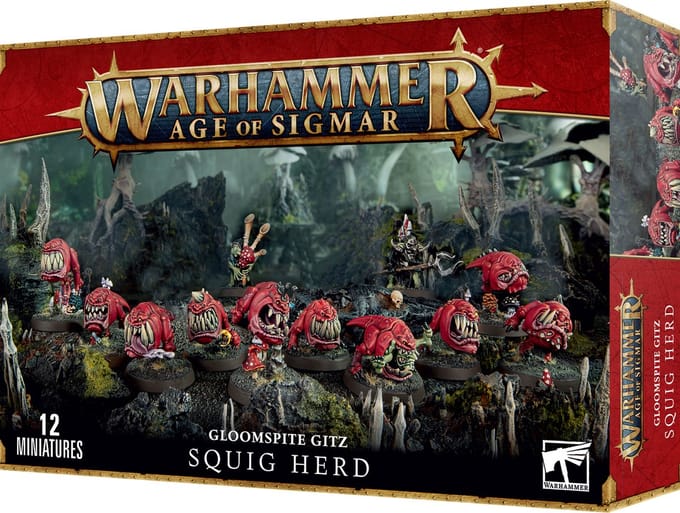 Warhammer Age Of Sigmar - Gloomspite Gitz - Squig Herd - 89-48
