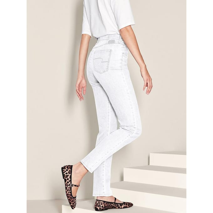 Comfort Fit-jeans model caren Van Raphaela by Brax wit