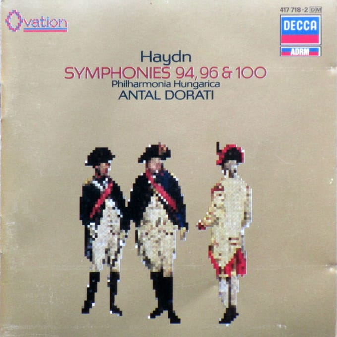 HAYDN - SYMPHONIES 94, 96 & 100 - PHIHARMONIA HUNGARICA / ANTAL DORATI