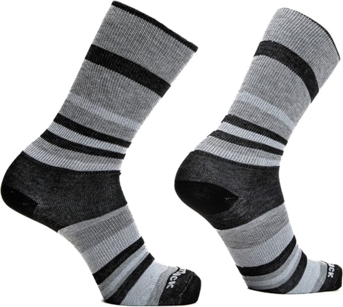Wrightsock Explore Crew - Zwart/Grijs - 37-41