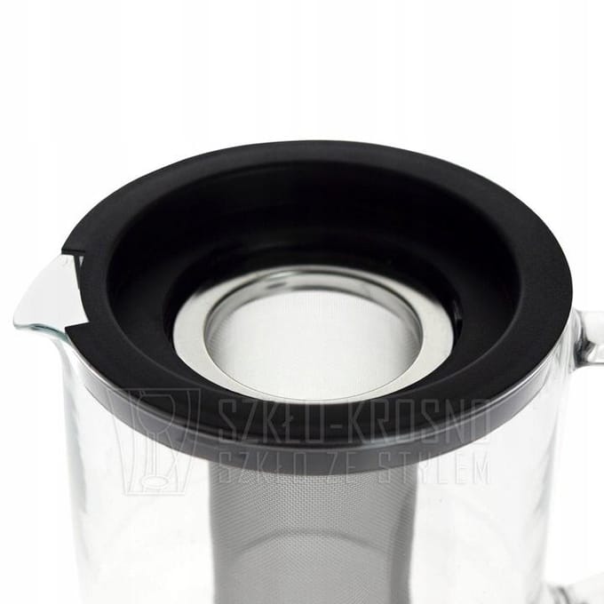 Simax Look 1.8L Glazen Kan met Metalen Infuser