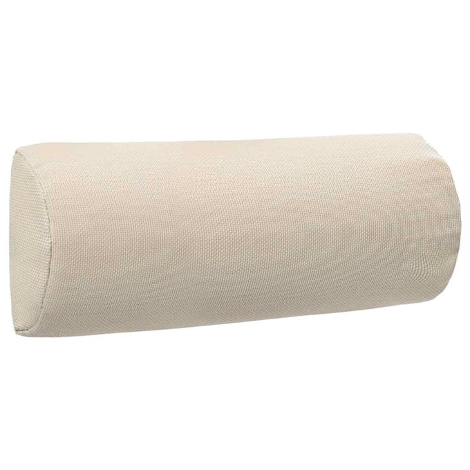 vidaXL - Hoofdsteun - voor - ligstoel - 40x7,5x15 - cm - textileen - crème