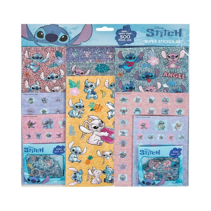 Lilo & Stitch sticker set - 500 stuks