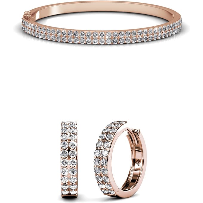 Glamour Sets - Roségoud en Kristal