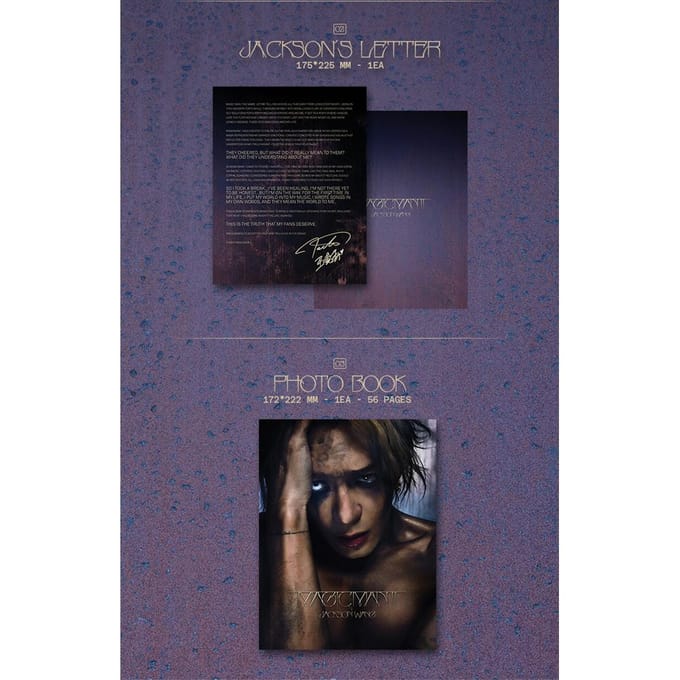 Jackson Wang (GOT7) [MAGISCHE MAN 2] 1EA blue