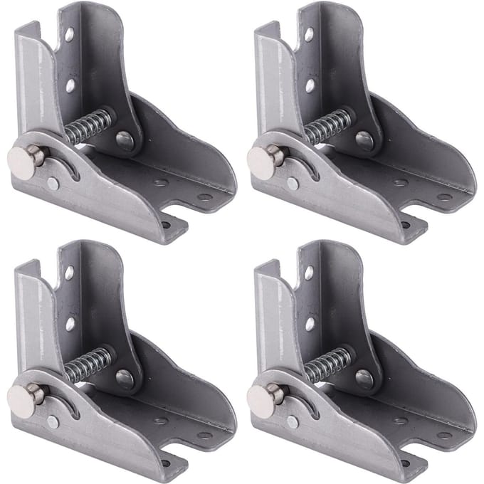 4 STUKS Warmgewalst Staal Multifunctionele Slaapbank Opklapbaar Voet 2,3 mm Dikte Meubelaccessoires