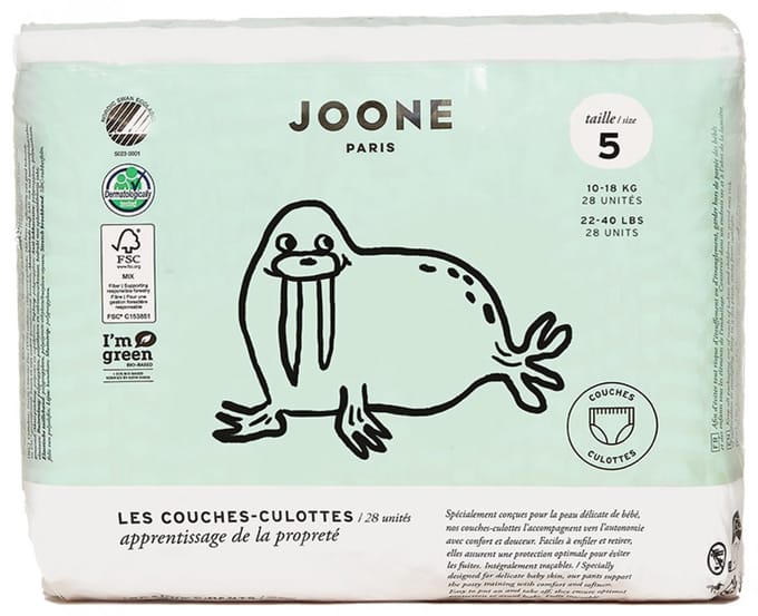 Joone Luierbroekjes Maat 5 (10-18 kg) 28 Stuks (Kleur : Brigitte Rose)