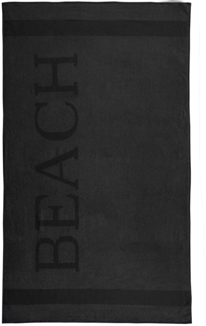 Strandlaken Beach - 100x200 cm - Zwart