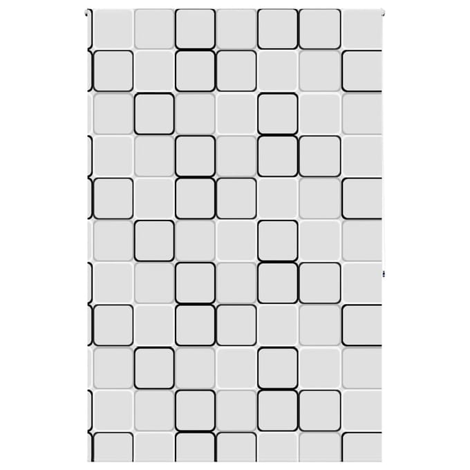 vidaXL - Doucherolgordijn - 150x240 - cm - stofbreedte - 146 - cm