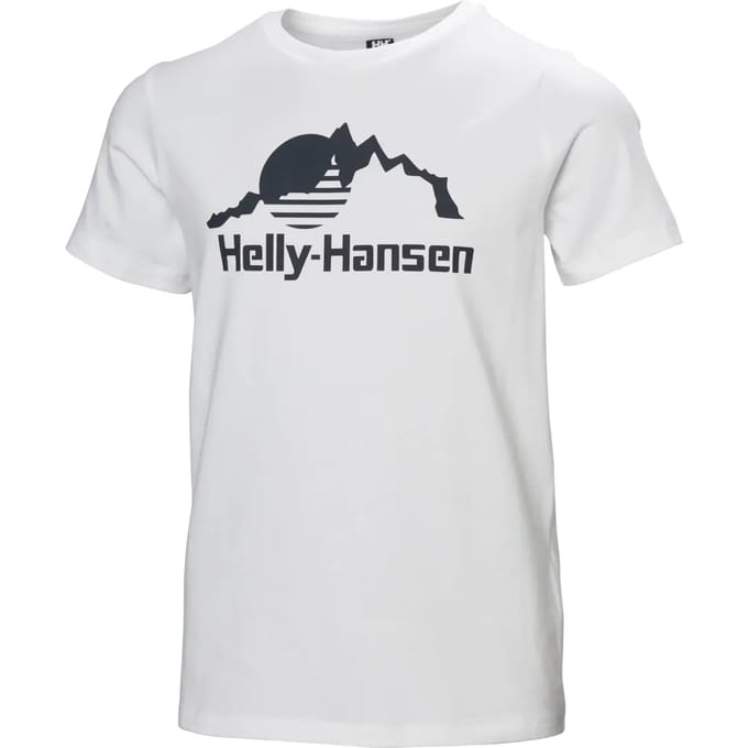 Helly Hansen Graphic Jr T-shirt Met Korte Mouwen Wit 10 Years Kinderen