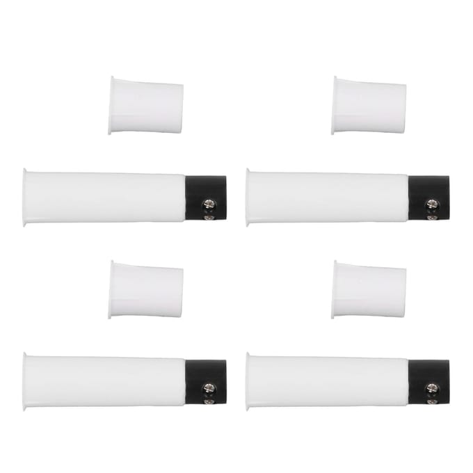 10 Sets Magnetische Reed Schakelaar DC100V NC Inbouw Bedraad Deur Raam Sensor Schakelaar voor Alarmsysteem white