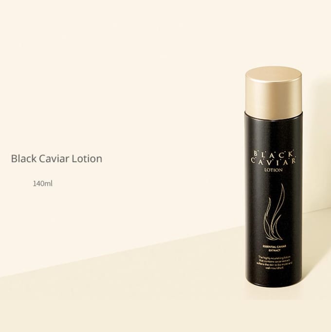 AHC Black Caviar Lotion Visage 140ml black