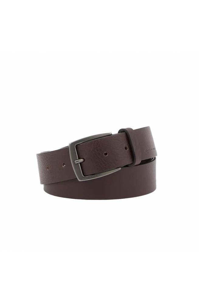 Gordel Piquadro Black Square Man verstelbaar bruin leer - CU6184B3-TM